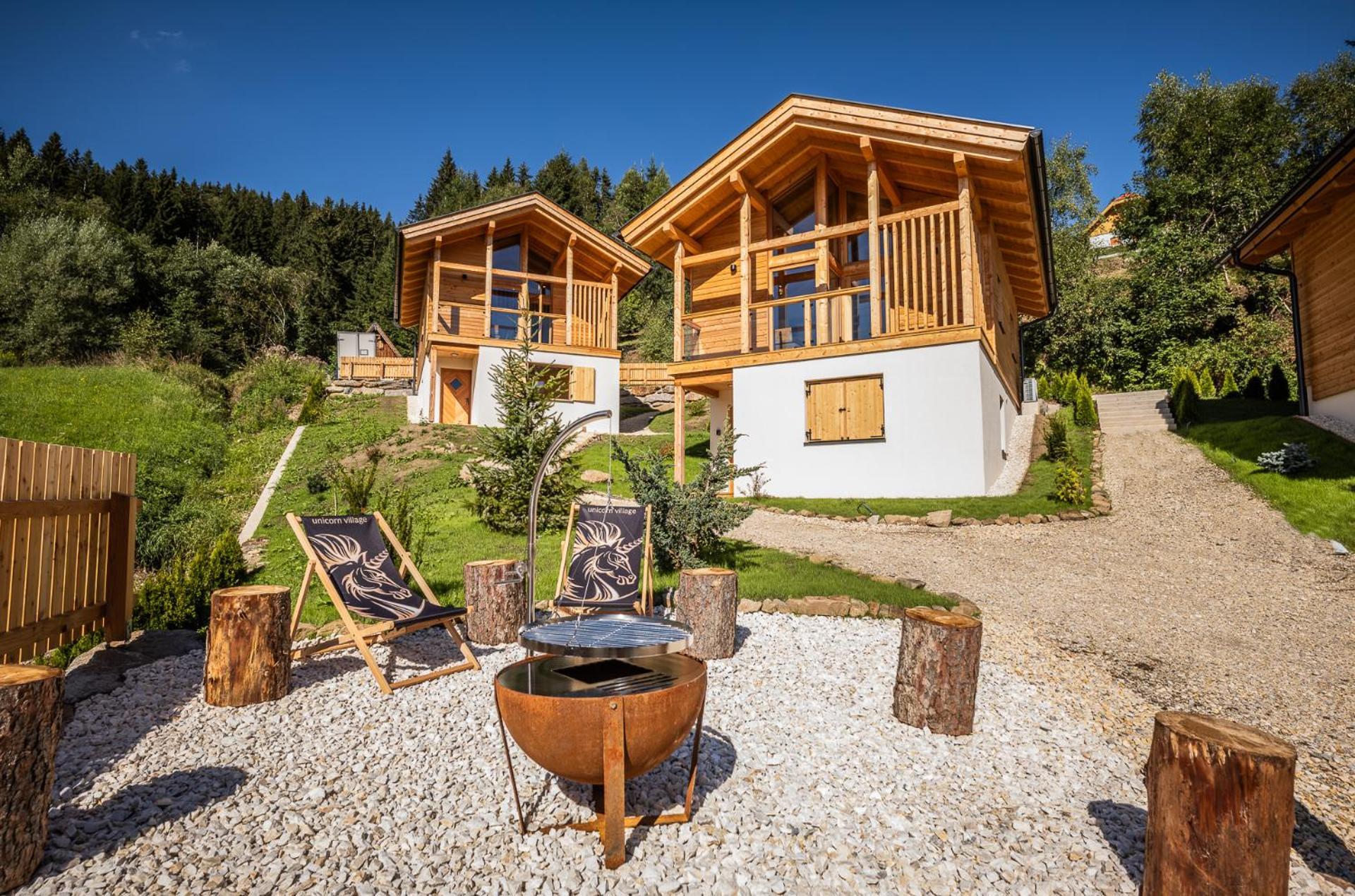 Ferienhaeuser Koralpe Unicorn Village Вольфсберг Екстер'єр фото